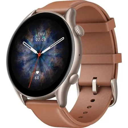 Смарт-годинник Amazfit GTR 3 Pro Brown Leather