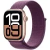 Apple Watch Series 10 42mm Rose Gold Aluminum Case with Plum Sport Loop  у Запоріжжі