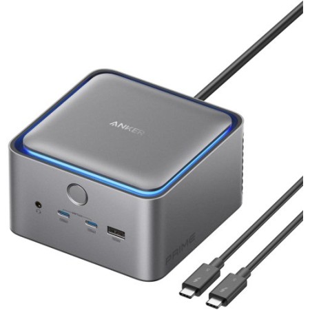 Док-станція Anker Prime Docking Station 14-in-1 8K Thunderbolt 5 (Black) (A83B53A1)