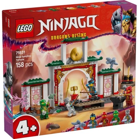 Конструктор LEGO Ninjago Храм ніндзя Спін-джитсу (71831)  у Чорноморську