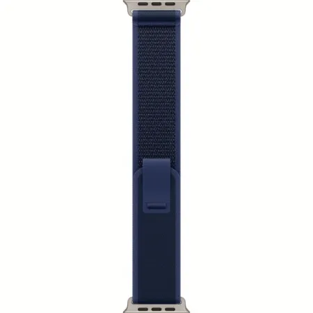 Ремінець Apple Watch 42/44/45/46/49mm Natural Titanium Finish Blue Trail Loop M/L (MXTW3)