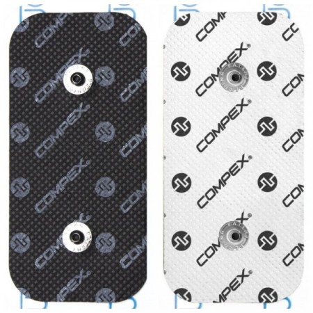 Електроди самоклеючі Easy Snap 50х 100 мм (уп. 2 шт.) з 2 роз'ємами Compex