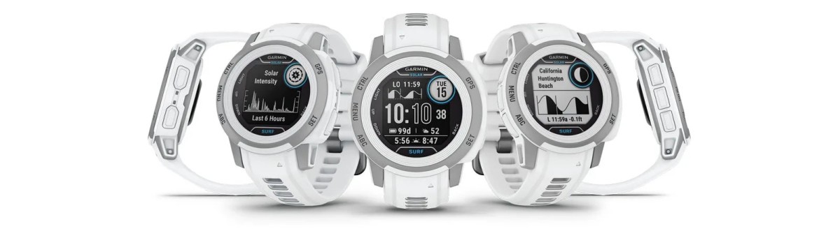 Годинники Garmin Instinct 2S Solar Surf Годинники Garmin Instinct 2S Сонячний прибій