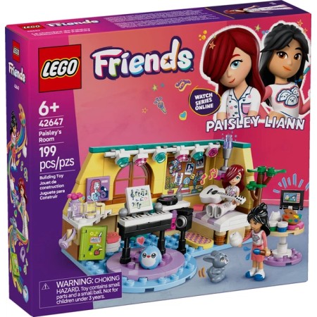 Конструктор LEGO Friends Кімната Пейслі (42647)  у Микуличині