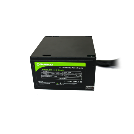 Блок живлення GAMEMAX GM-400-8CM Black ATX 400W (GM-400-8CM Black)  у Миколаєві