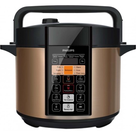 Мультиварка-скороварка PHILIPS DailyCollection 1000Вт Black (HD2139/40)  у Кропивницькому