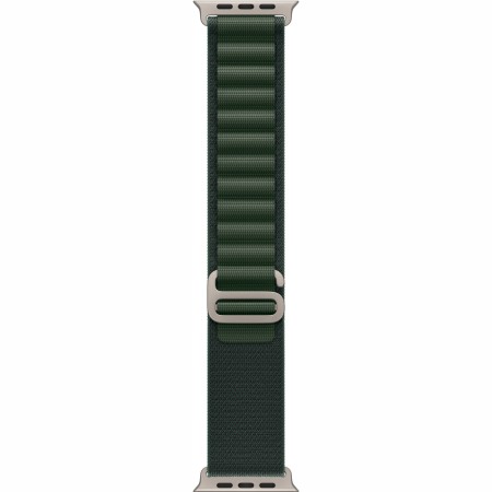 Ремінець Apple Watch 42/44/45/46/49mm Natural Titanium Finish Dark Green Alpine Loop Large (MXMW3ZM/A)  у Запоріжжі