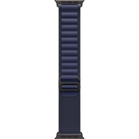 Ремінець Apple Watch 42/44/45/46/49mm Black Titanium Finish Navy Alpine Loop Large (MYPY3ZM/A)  у Запоріжжі