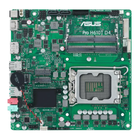 Материнська плата ASUS PRO H610T D4-CSM s1700 mini-ITX (PRO H610T D4-CSM)  у Тернополі