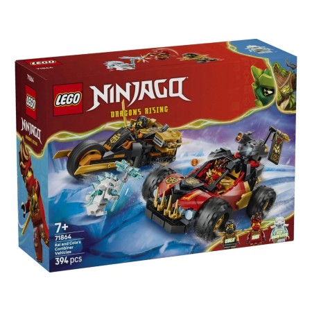 Конструктор LEGO Ninjago Комбіновані транспортні засоби Кая та Коула (71864)