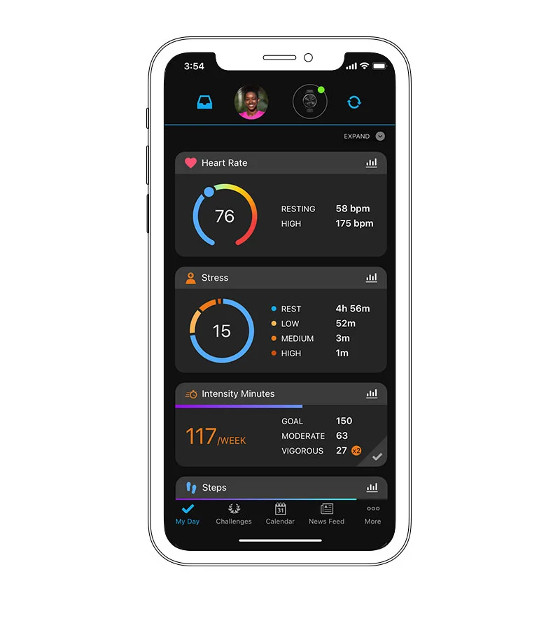 Синхронізація з Garmin Connect Garmin vivomove Trend - Синхронізація з Garmin Connect