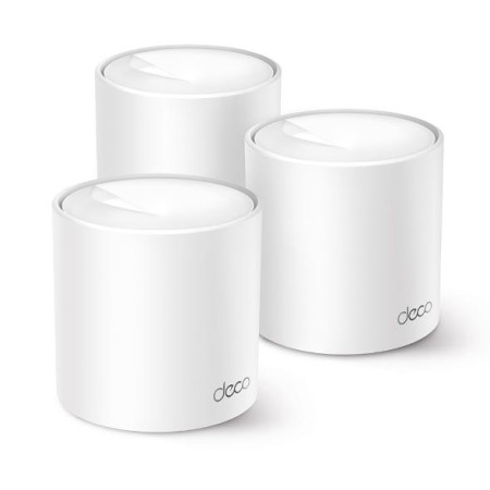 Маршрутизатор TP-Link (WiFi MESH система) Deco X10 AX1500, 1xGE LAN, 1xGE WAN, 3мод (DECO-X10-3-PACK)
