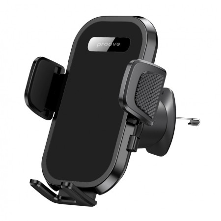 Автомобільний тримач Proove Longway Silicone Air Outlet Car Mount (Black)  у Львові