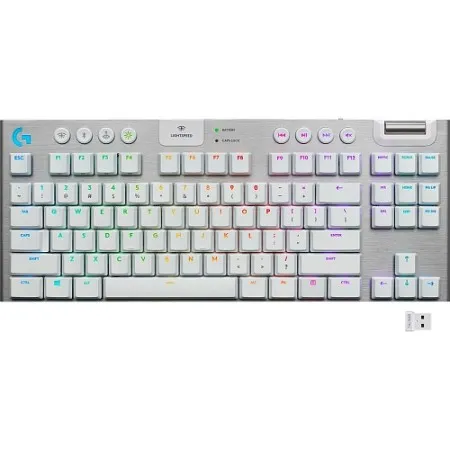 Клавіатура Logitech G915 TKL Lightspeed Wireless RGB Mechanical White (L920-009664)  у Чернівцях