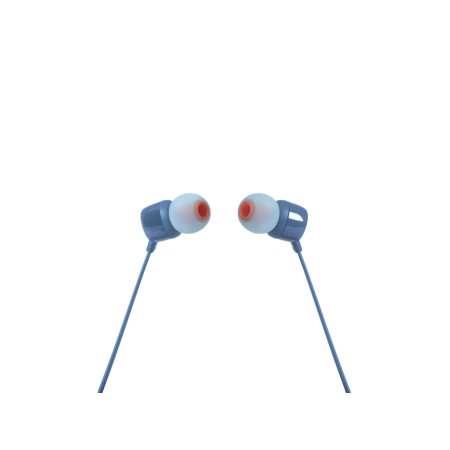 Навушники JBL Tune 110 3.5mm Eco Blue (JBLT110BLUE)  у Херсоні