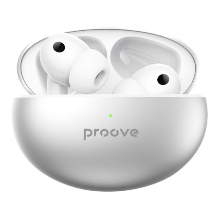 Бездротові навушники Proove Thunder Buds TWS with ANC (Silver)  у Львові
