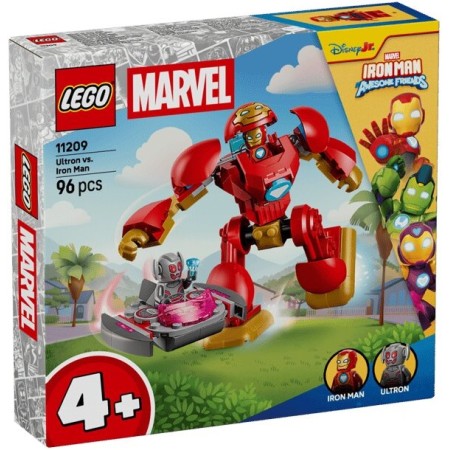 Конструктор LEGO Disney Junior Marvel Альтрон проти Залізної Людини (11209)