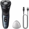 Електробритва PHILIPS Series 3000 Black/Blue (S3144/00)