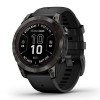 Смартгодинник Garmin Fenix 7 Pro Sapphire Solar Titanium with Chestnut Leather Band (010-02777-30) у Києві