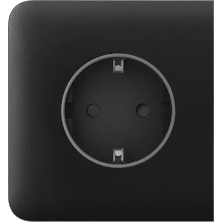 Бічна кришка для розетки Ajax Outlet (basic) (type F) SideCover (Чорний)