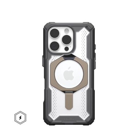 Чохол UAG Plasma XTE MagSafe для iPhone 16 Pro (Ash/Titanium)  у Микуличині