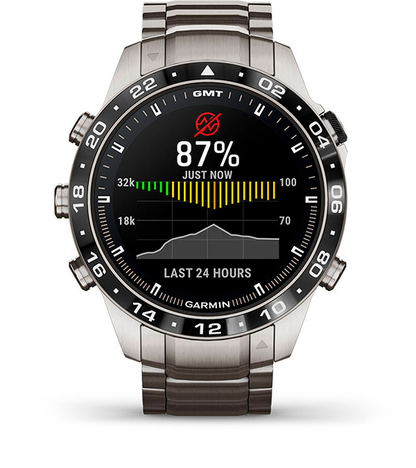 MARQ Golfer. Датчик вимірювання кисню в крові Pulse Ox Годинник Garmin MARQ Golfer. Пульсоксиметр Pulse Ox