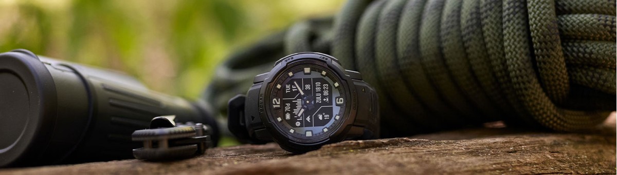 Годинники Garmin Instinct Crossover Solar Tactical Годинники Garmin Instinct Crossover Solar Tactical