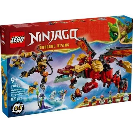 Конструктор LEGO Ninjago Дракон-трансформер Вайлдфаєр (71868)  у Чорноморську