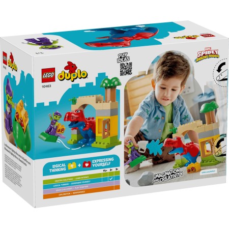 Конструктор LEGO DUPLO Disney Динозавр Spidey-Rex проти Зеленого Гобліна (10463)