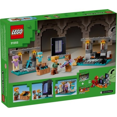Конструктор LEGO Minecraft Зброярня (21252)  у Луцьку