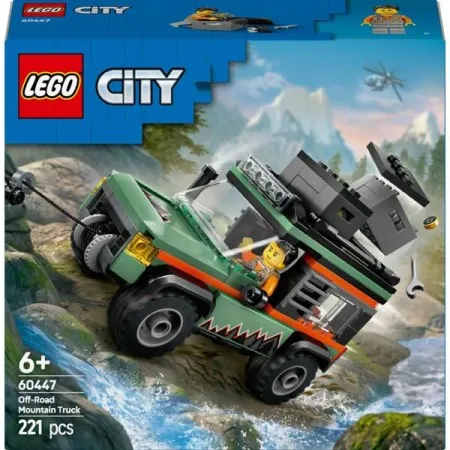 Конструктор LEGO City Позашляхова гірська вантажівка 4x4 (60447)