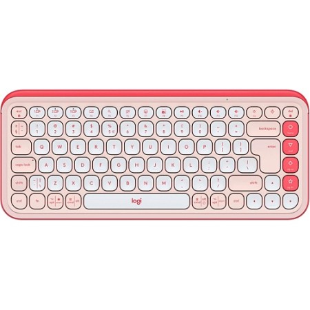 Клавіатура Logitech POP Icon Keys Bluetooth UA Rose (L920-013073)  у Чернівцях
