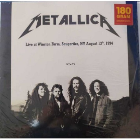 Вінілова платівка Metallica – Live at Winston Farm, Saugerties, NY August 13th, 1994 (2 LP)  у Луцьку