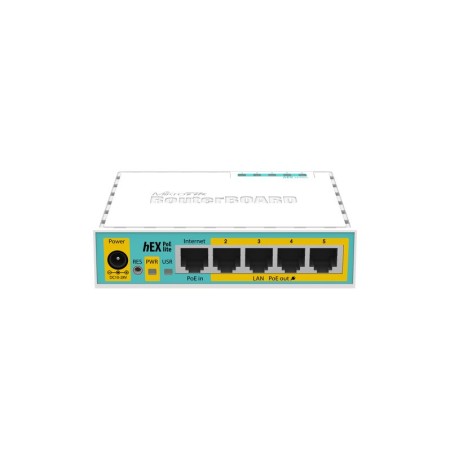 Маршрутизатор MikroTiK Router hEX PoE lite (RB750UPr2)