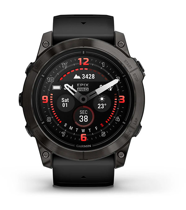 Garmin epix Pro (Gen 2) Sapphire | 51 мм - Довге життя батареї Garmin epix Pro (Gen 2) Sapphire | 51 мм - Довге життя батареї
