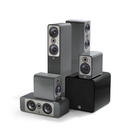 Акустика Q Acoustics CONCEPT 50 5.1 CINEMA PACK (Gloss Silver)