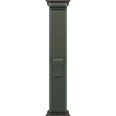 Ремінець Apple Watch 42/44/45/46/49mm Black Titanium Finish Green Trail Loop S/M (MYQ33)  у Запоріжжі