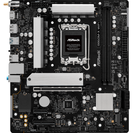 Mатеринська плата ASROCK B860M-X WIFI s1851 mATX (B860M-X WIFI)  у Миколаєві