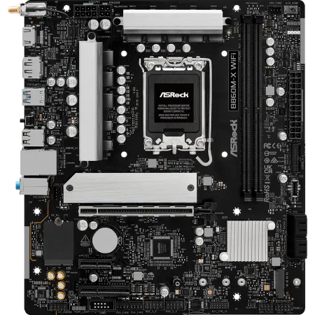 Mатеринська плата ASROCK B860M-X WIFI s1851 mATX (B860M-X WIFI)  у Сумах