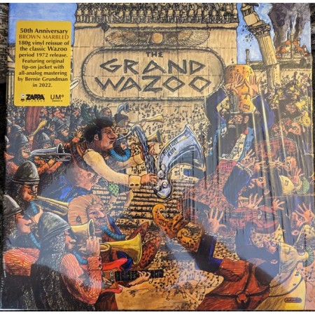 Вінілова платівка Frank Zappa – The Grand Wazoo (Brown Marble Vinyl) (1 LP)  у Херсоні