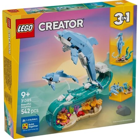 Конструктор LEGO Creator Морські тварини: красиві дельфіни (31385)  у Харкові