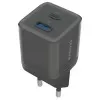 Мережевий зарядний пристрій Proove Pure GaN Plus 30W (Type-C + USB) Black  в Івано-Франківську