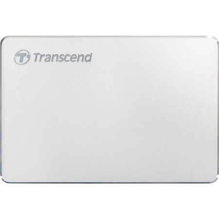 Портативний HDD Transcend 2TB USB 3.1 Type-C Silver (TS2TSJ25C3S)  у Львові