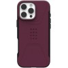 Чохол UAG Civilian Magsafe для iPhone 16 Pro Max (Bordeaux) в Одесі