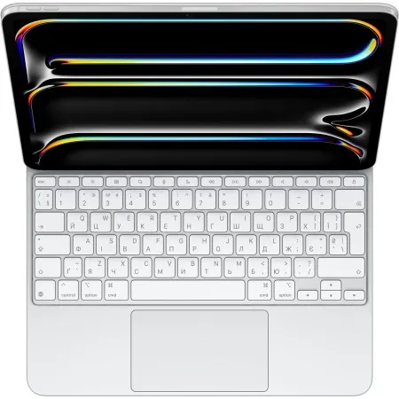 Чохол-клавіатура Apple Magic Keyboard для iPad Pro 13 (M4) 2024 White (MWR43UA/A)