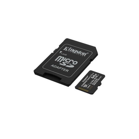 Карта пам’яті KINGSTON microSDXC 128GB UHS-I W/ADAPTER (SDCS3/128GB)