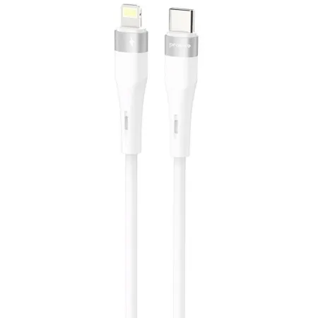 Кабель Proove Light Silicone Plus Type-C to Lightning 27W (1m) white
