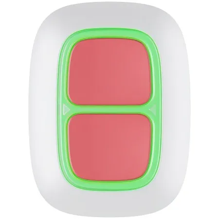 Бездротова екстрена кнопка Ajax DoubleButton (White)