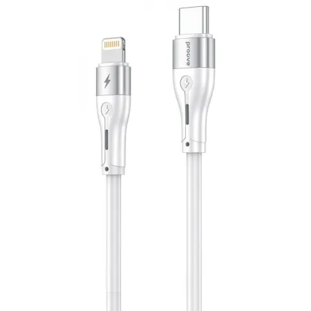 Кабель Proove Soft Silicone Type-C to Lightning 27W (2m) White