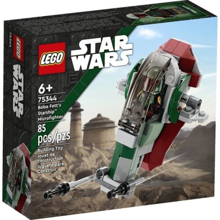 Конструктор LEGO Star Wars™ Мікровинищувач зореліт Боба Фетта (75344)  у Тернополі